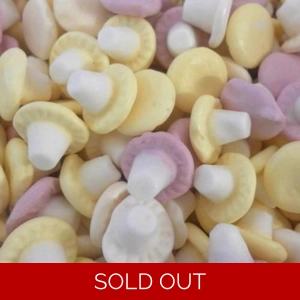 Swizzels Foam Mushrooms - Fun Gums Mushroom Sweets